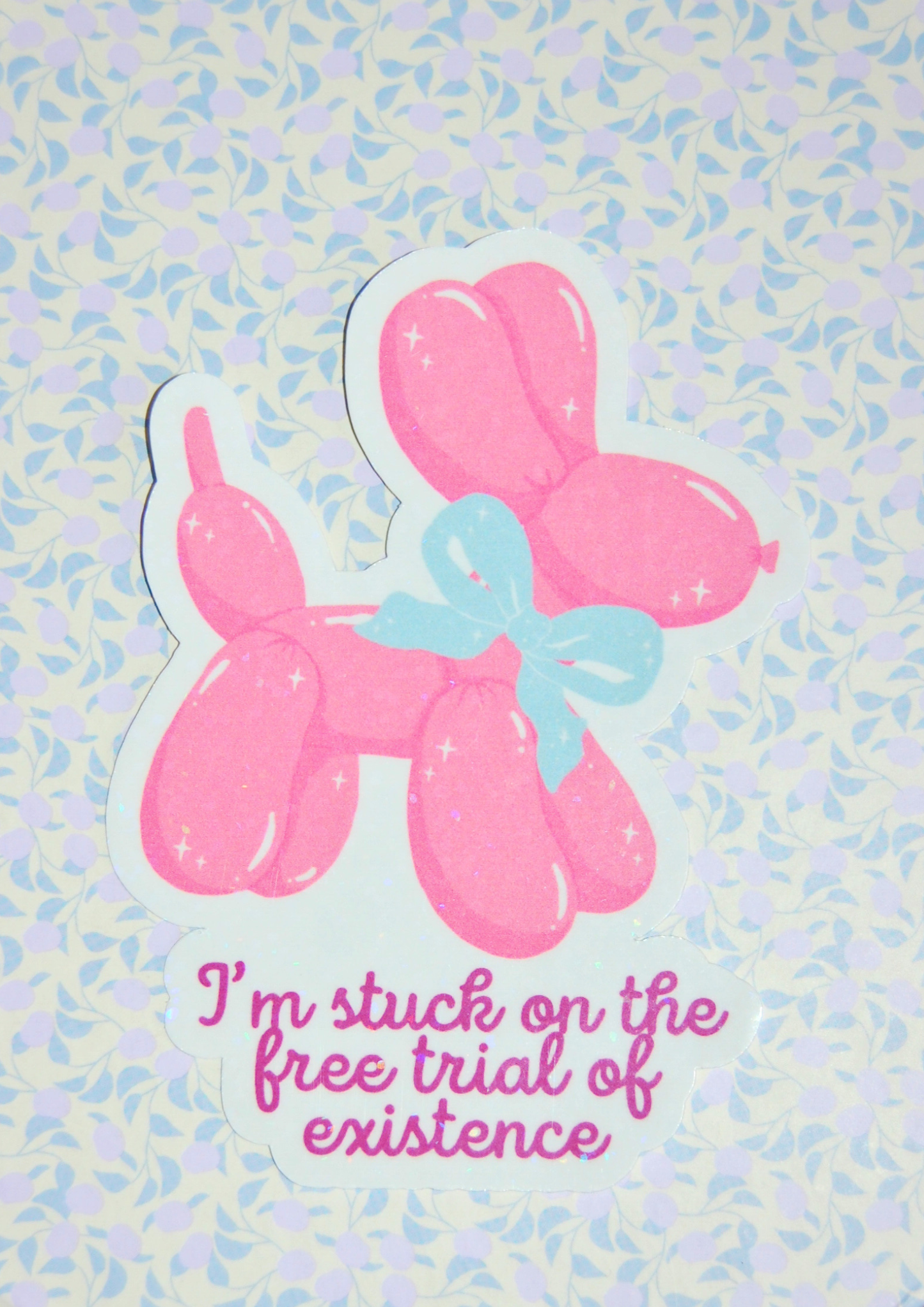 Sticker I´m stuck in the free trial