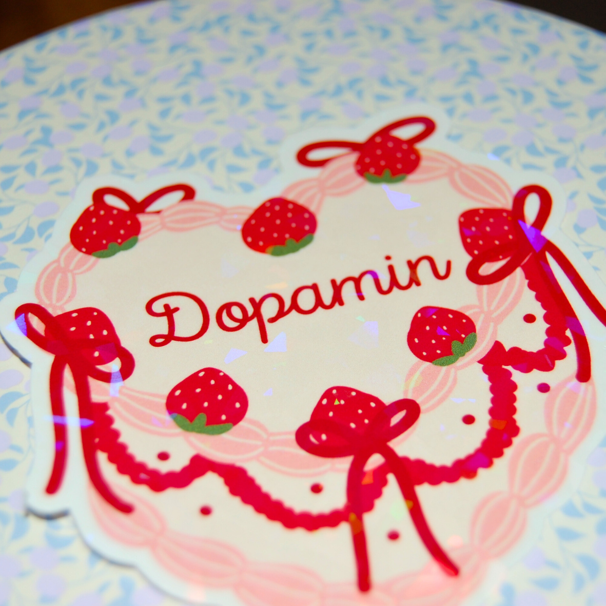 Sticker Dopamin-Kuchen