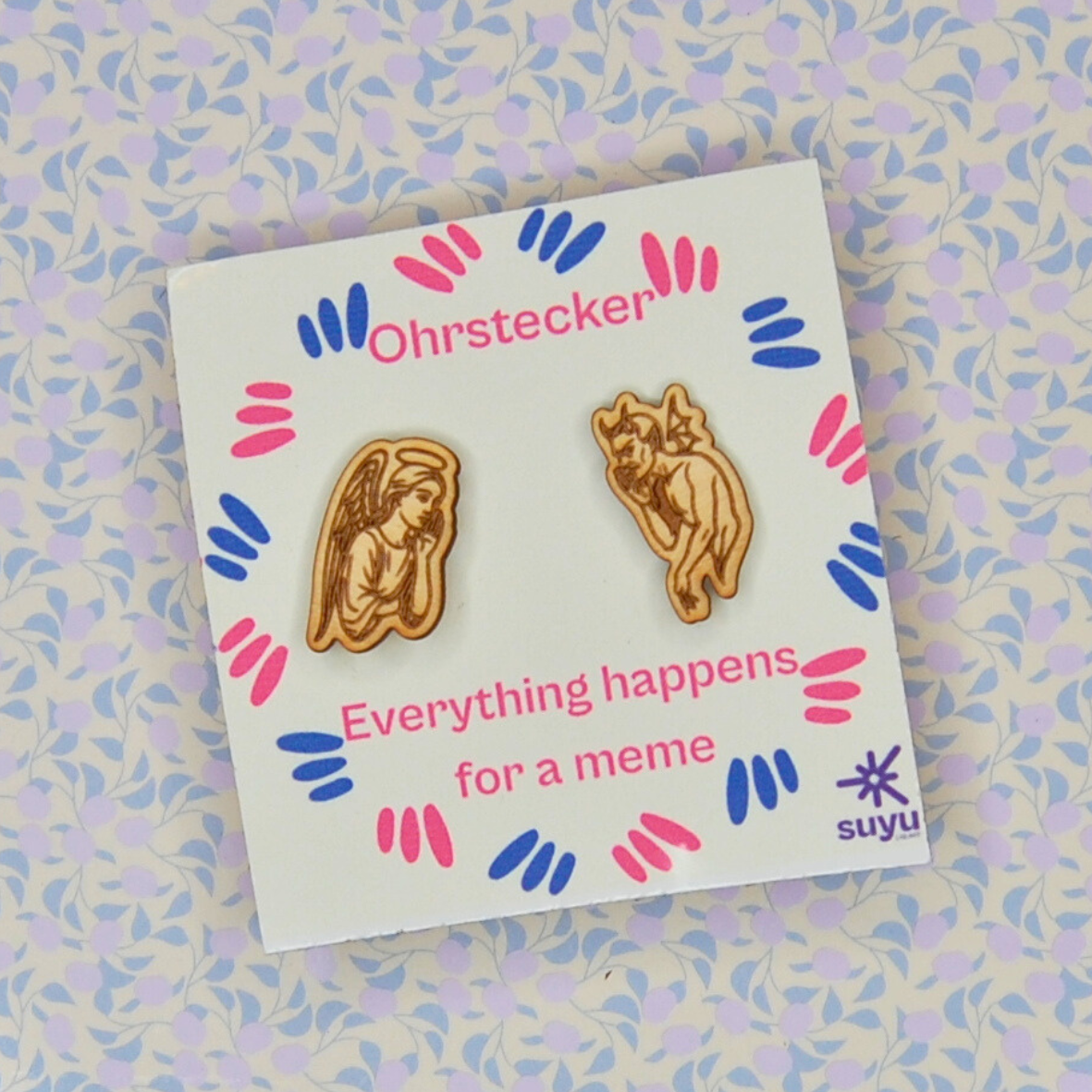 Ohrstecker Engel & Teufel