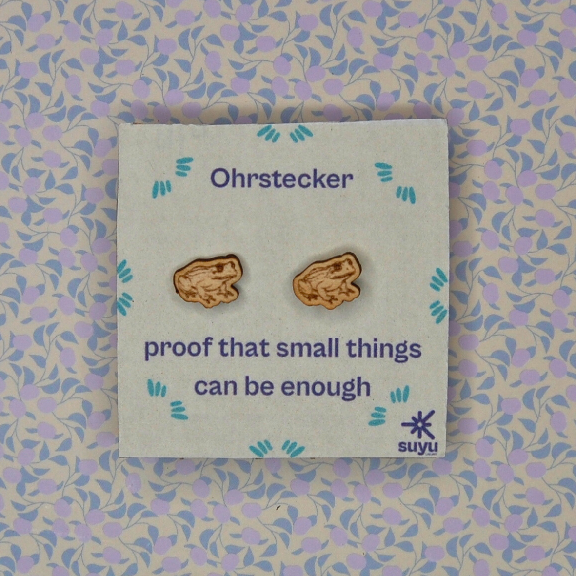 Ohrstecker Frösche