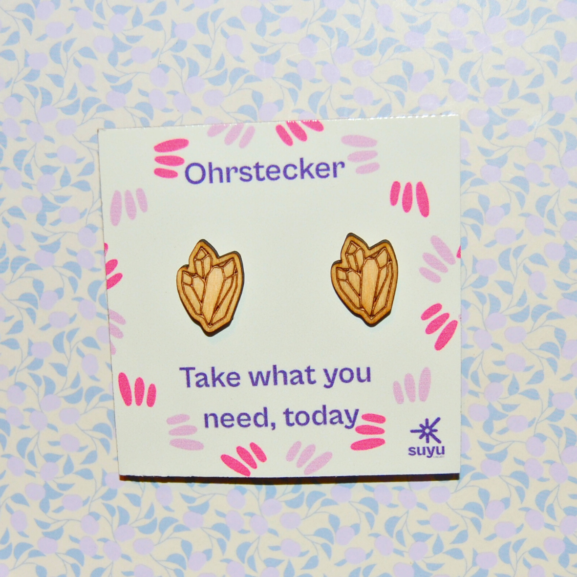 Ohrstecker Kristalle