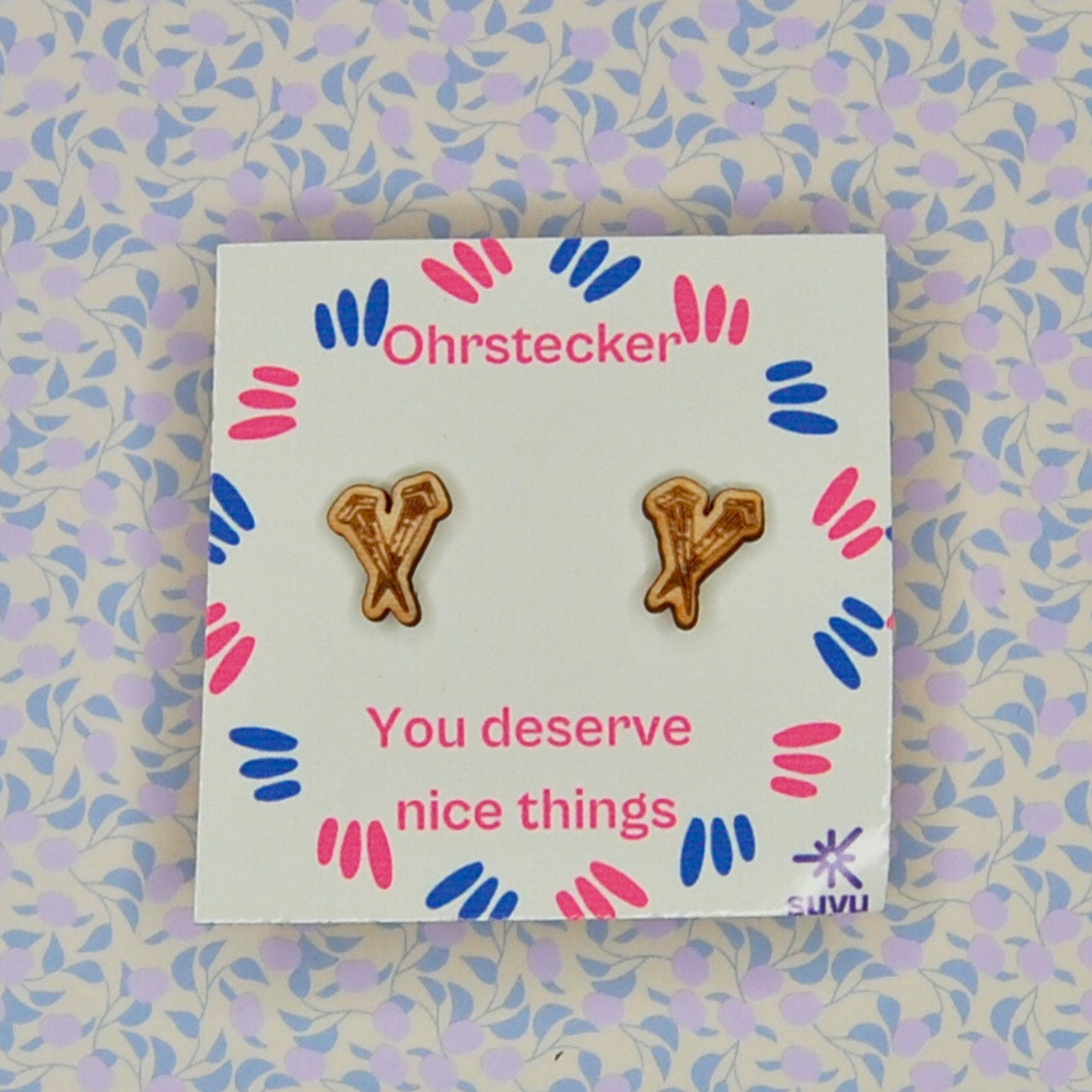 Ohrstecker Sargnagel