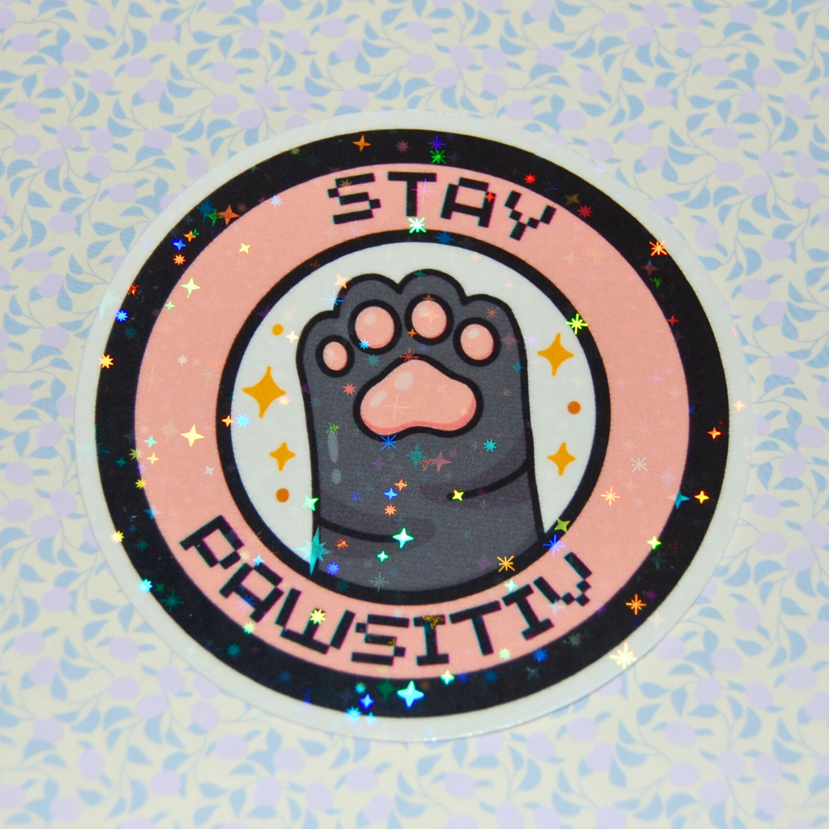 Sticker Stay Pawsitiv