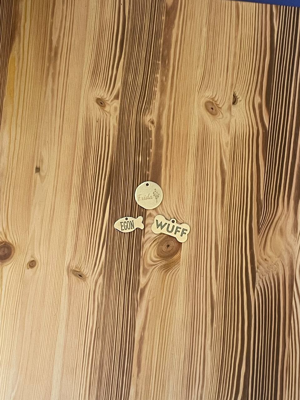Personalisierte Hundemarke (Edelstahl)