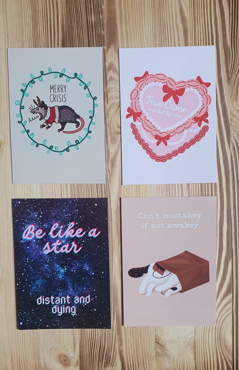 🌈 Postkarten & Prints