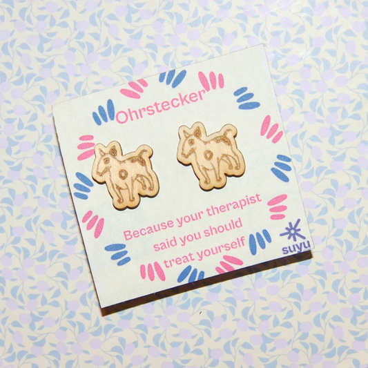 Ohrstecker Bullterrier