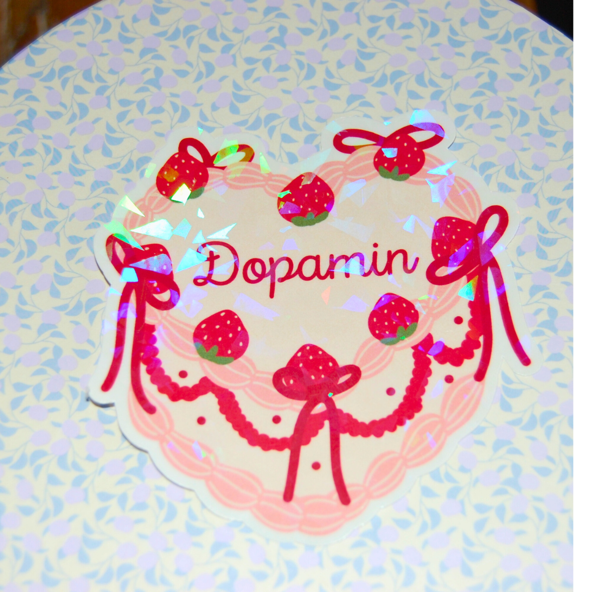Sticker Dopamin-Kuchen