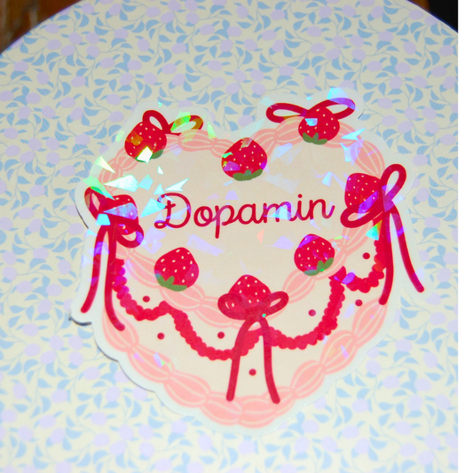 Sticker Dopamin-Kuchen