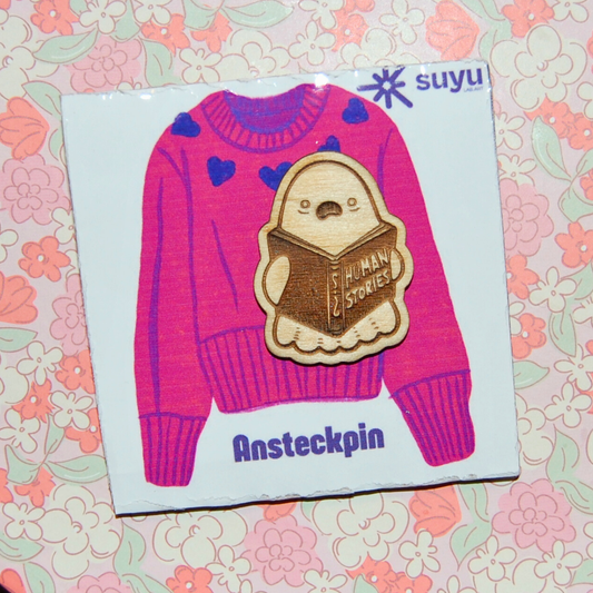 Pin Gespenst "Human Stories"