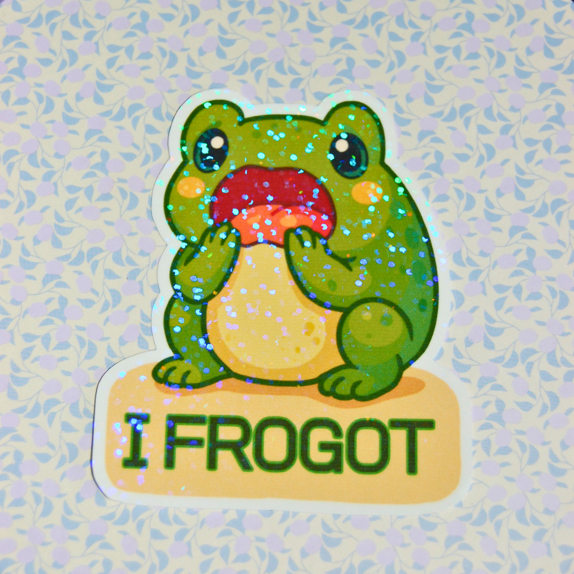 Sticker I frogot