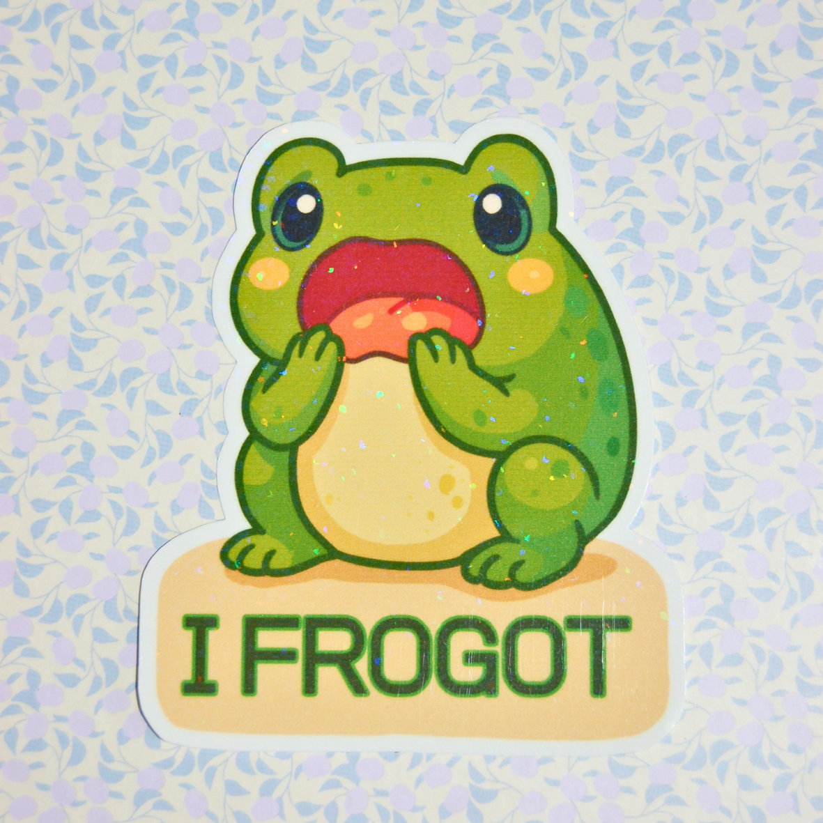 Sticker I frogot