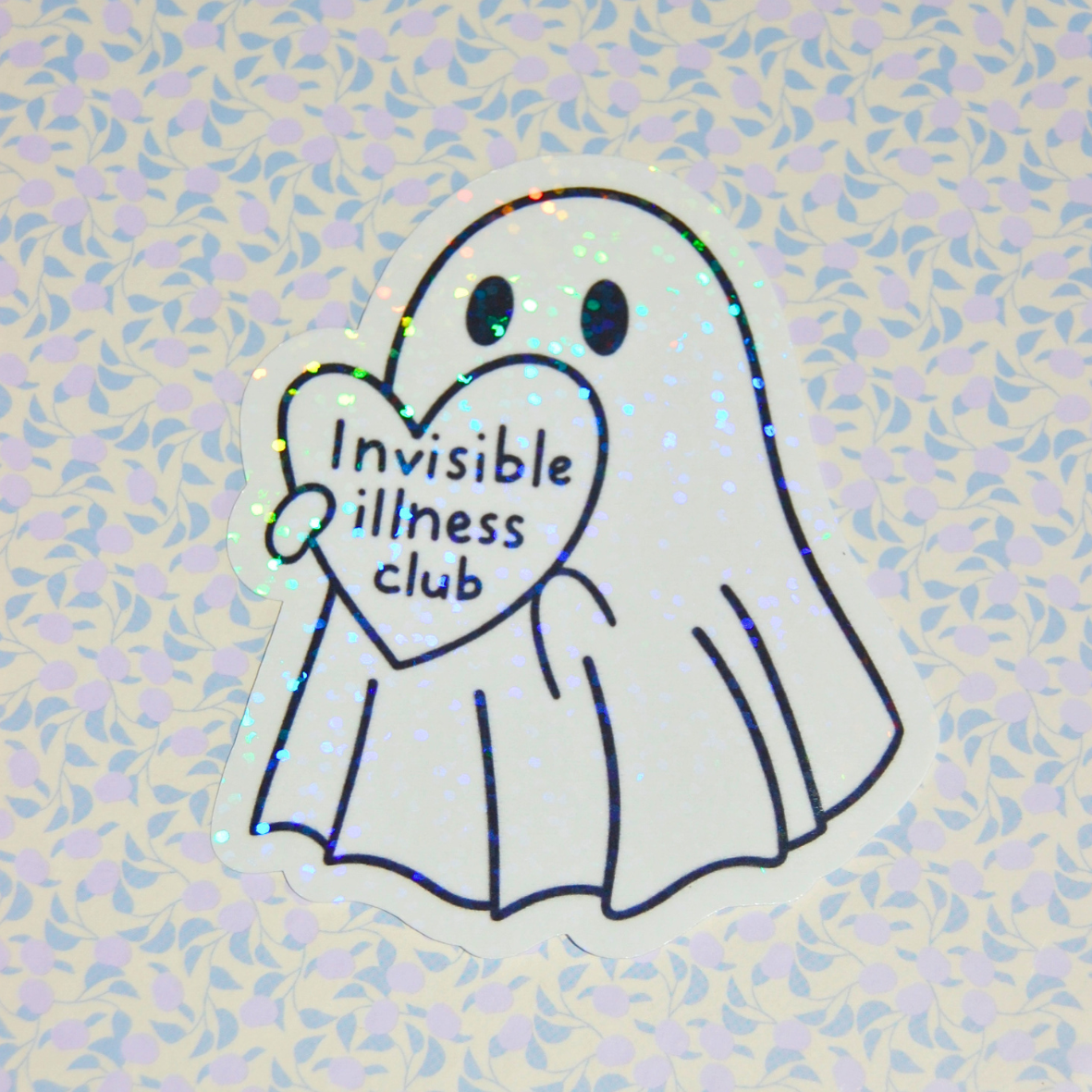 Sticker Invisble illness club