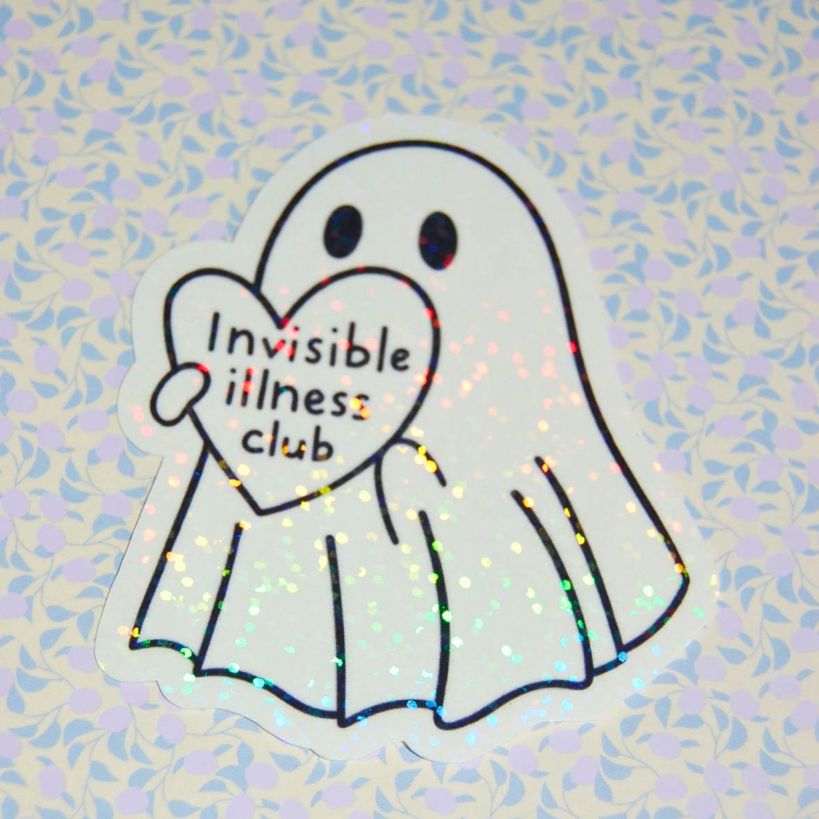 Sticker Invisble illness club