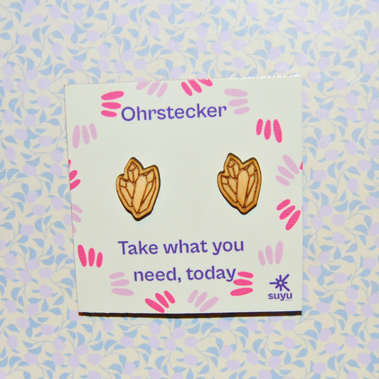 Ohrstecker Kristalle