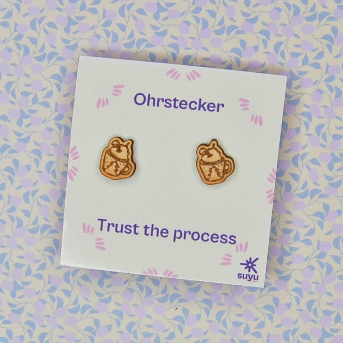 Ohrstecker Pumpkin Spice Latte