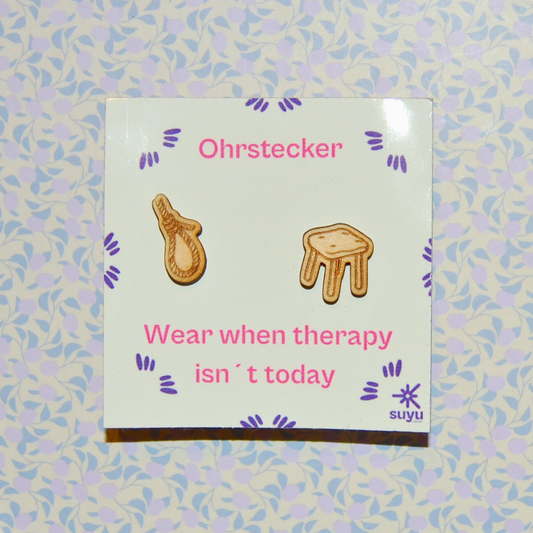 Ohrstecker Hocker & Seil