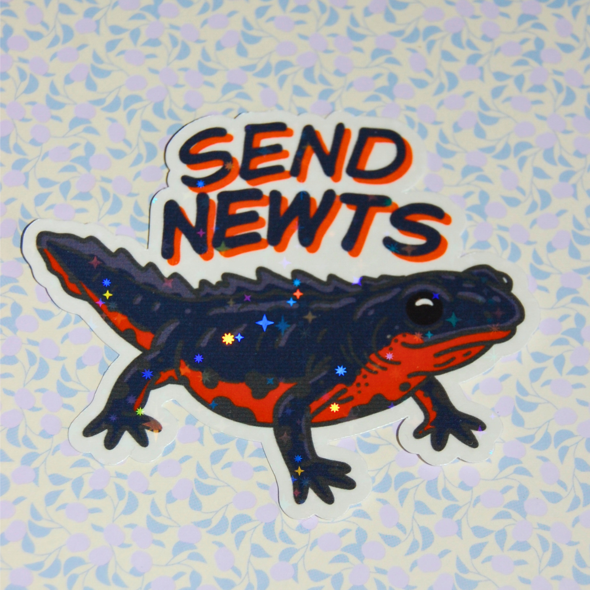 Sticker Send newts