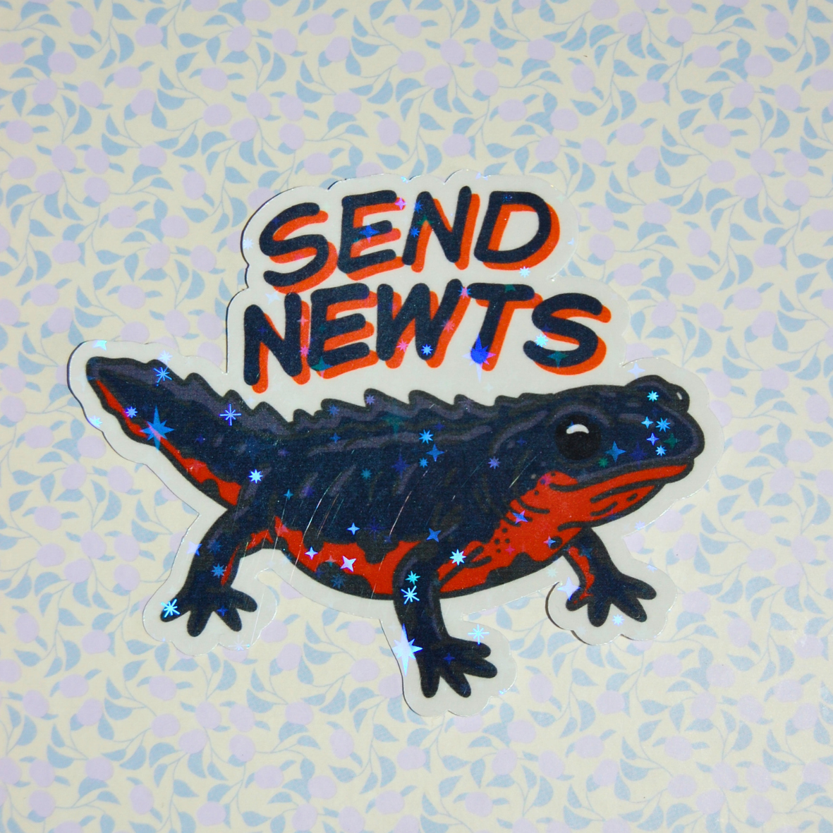 Sticker Send newts