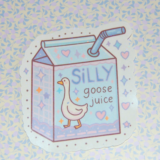 Sticker Silly goose juice