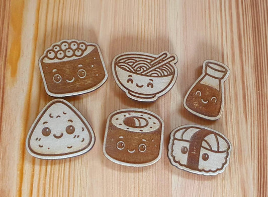 Magnetset Sushi (Holz)